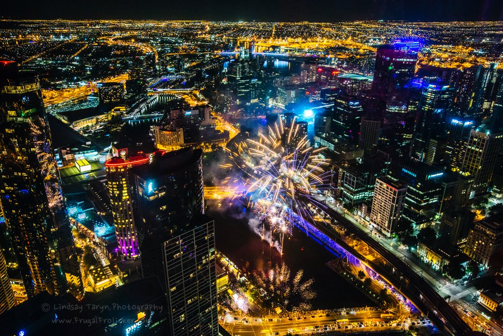 eureka skydeck fireworks melbourne