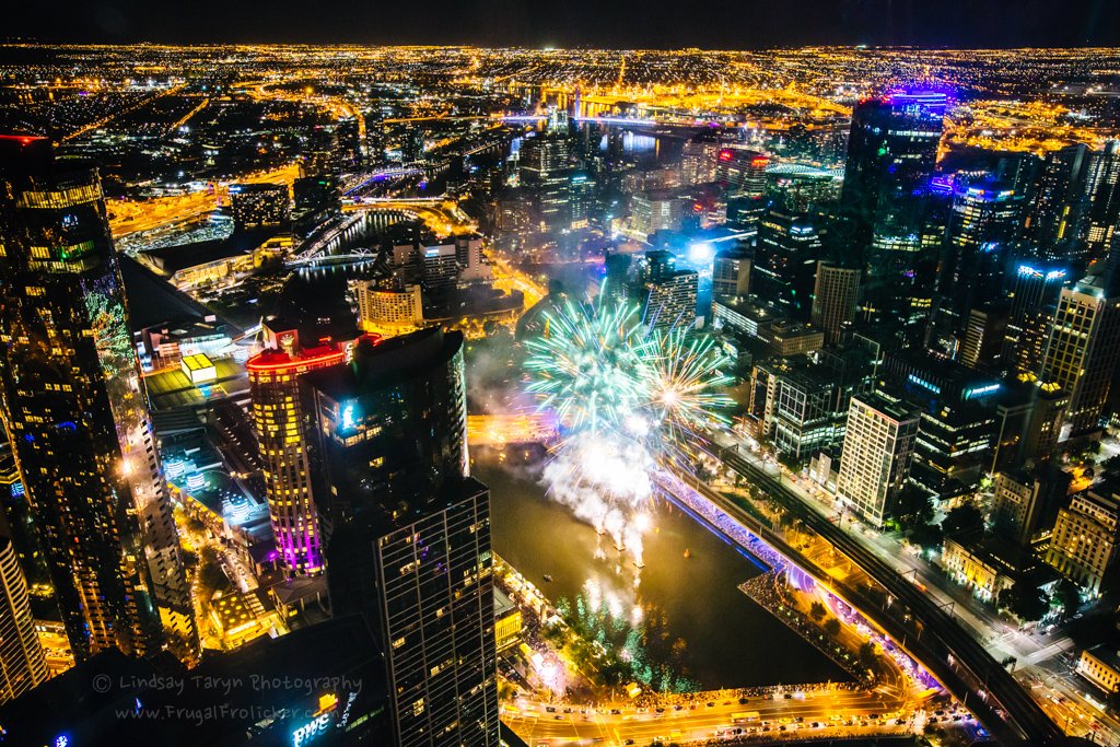 eureka skydeck fireworks melbourne