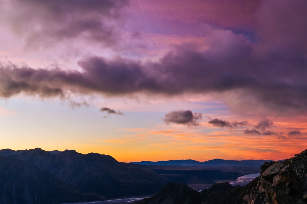 Sunrise at Mt. Cook