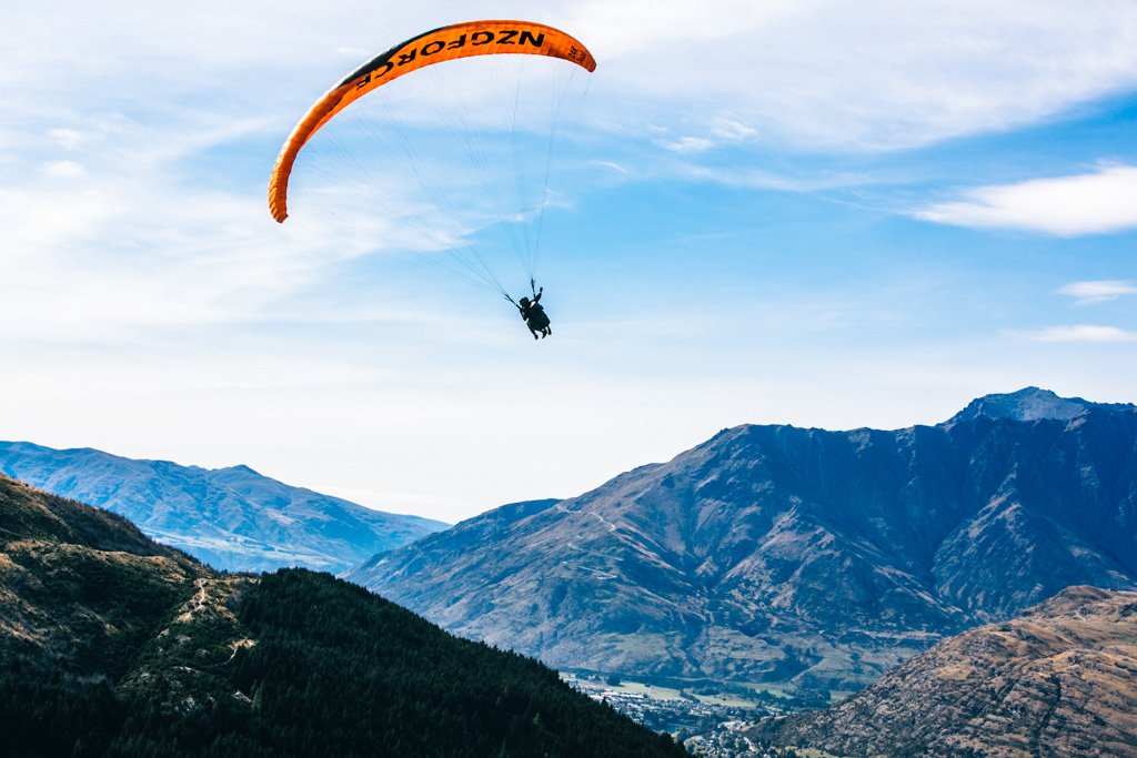 Paragliding in Queenstown NZ