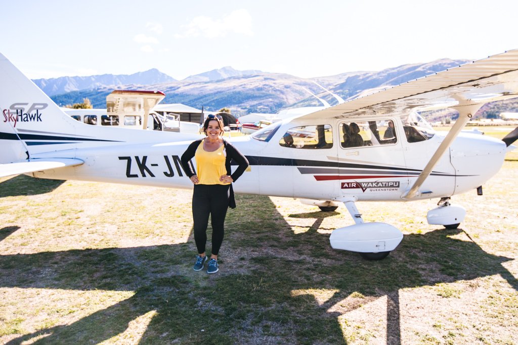 scenic flight in nz