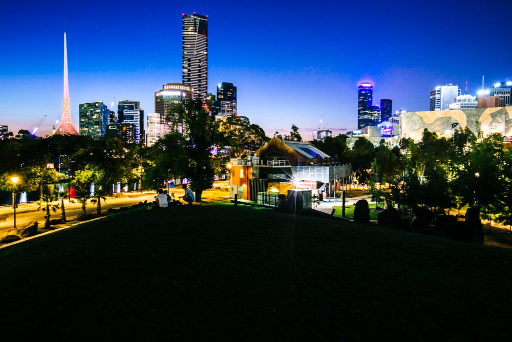 birrarung marr melbourne