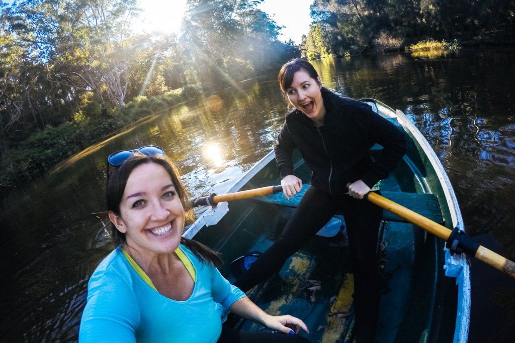 Lane Cove National Park boating