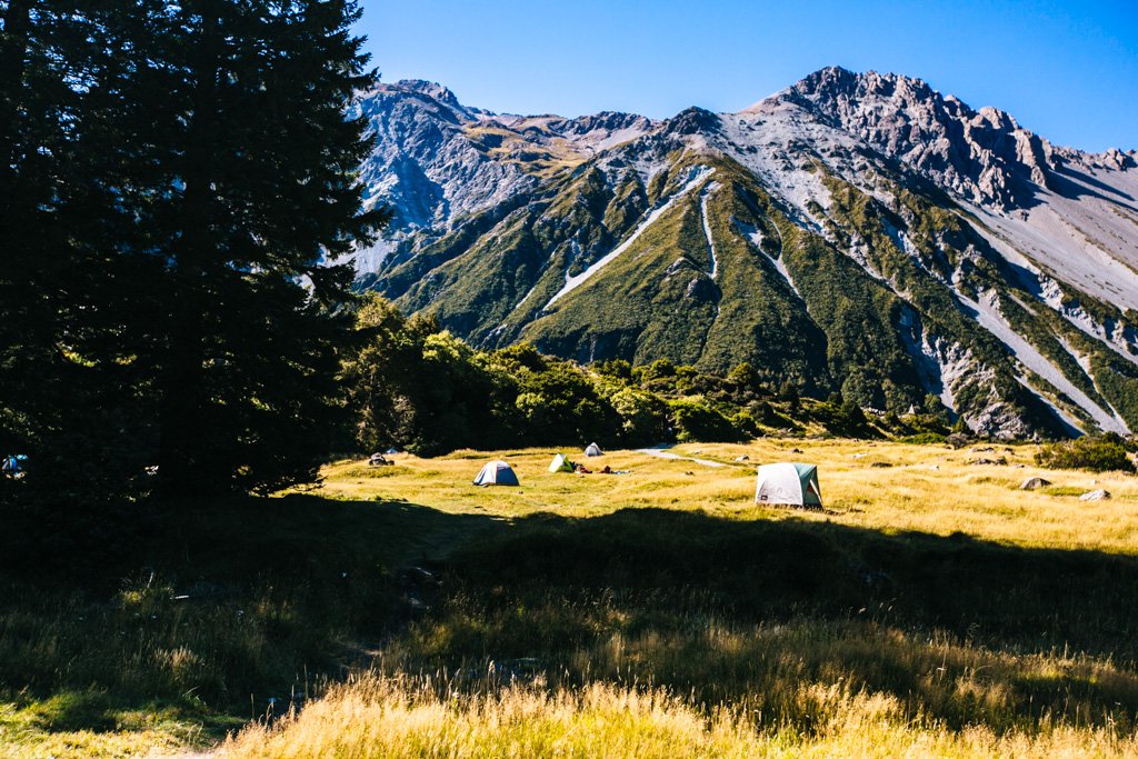 mt. cook camp