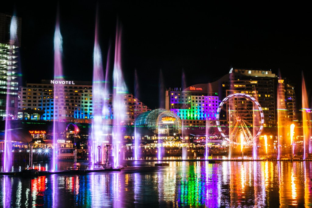 vivid sydney darling harbour