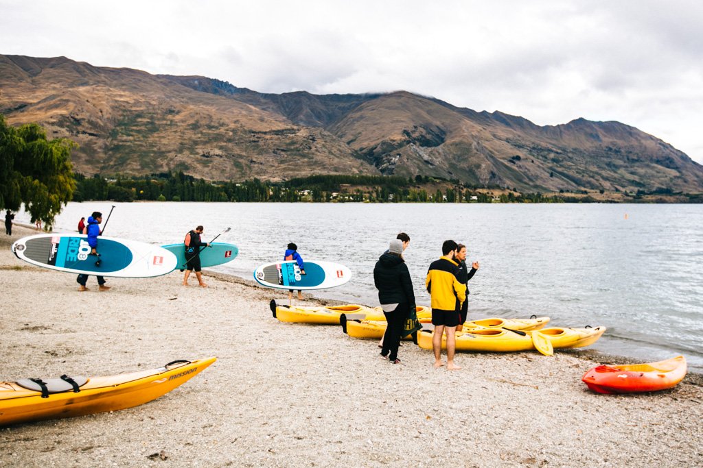 Lake Wanaka kayaking