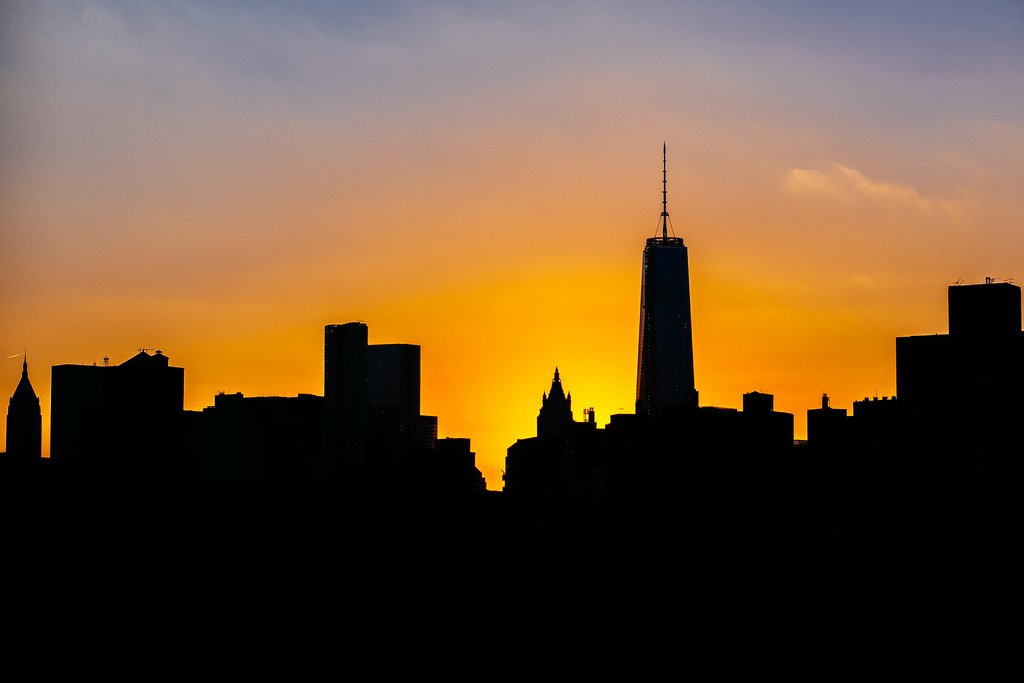 NYC sunset