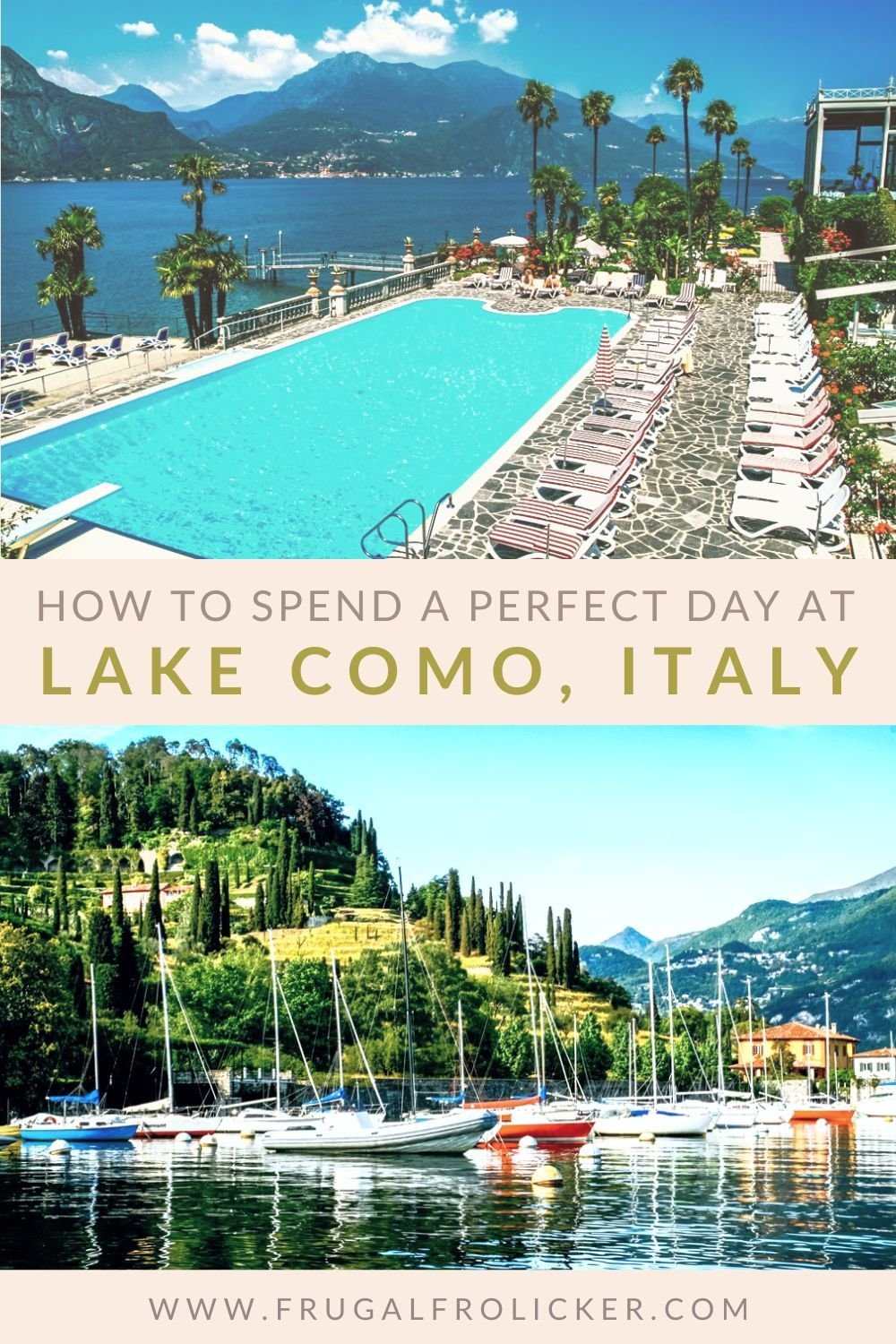 One Day in Lake Como, Italy