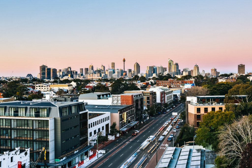 sydney sunset