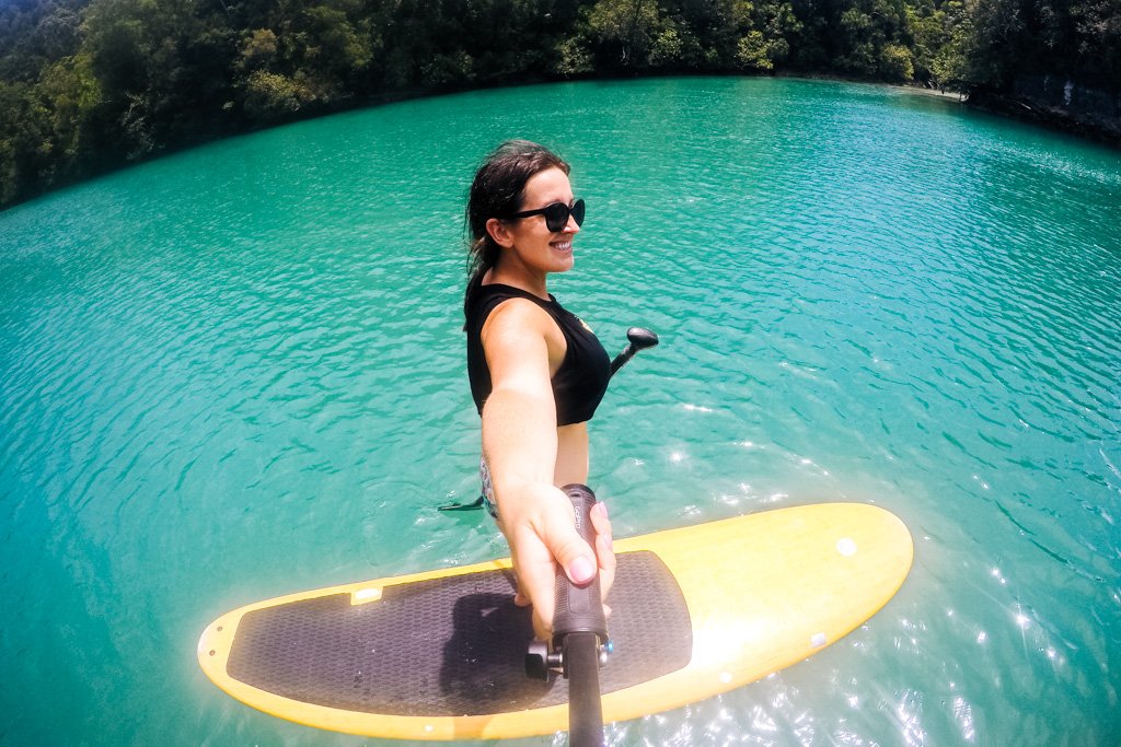 sugba lagoon SUP