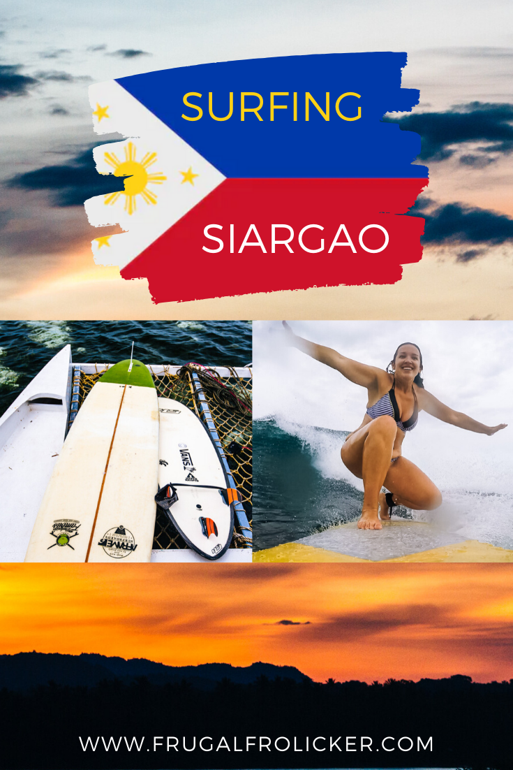 Surf lessons in Siargao, Philippines