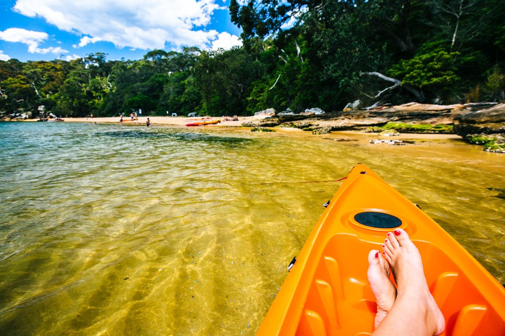 sydney harbour kayaking