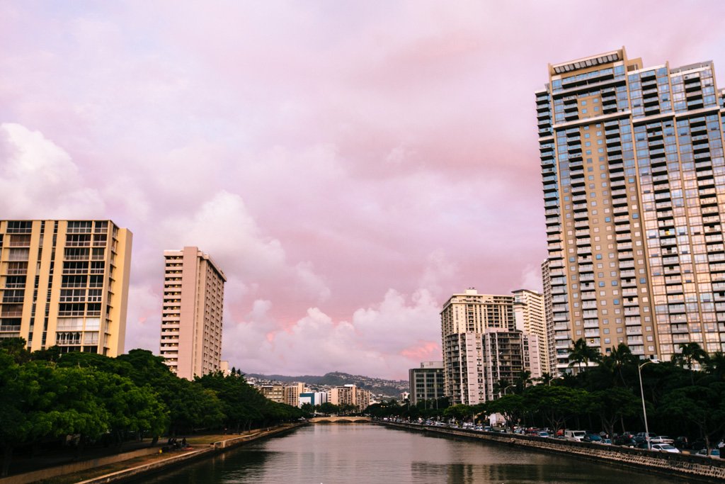 honolulu sunset