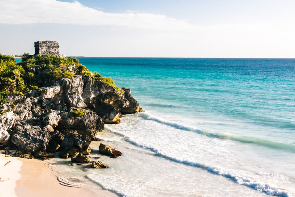 biking in tulum