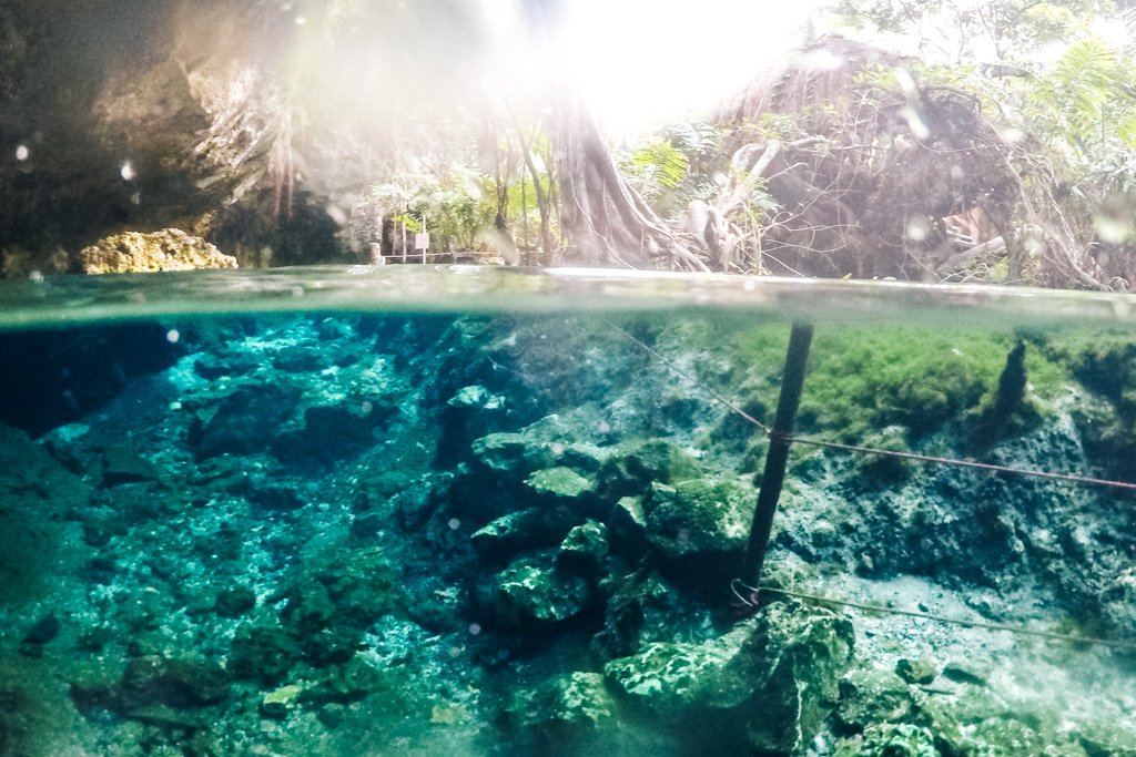 biking in tulum