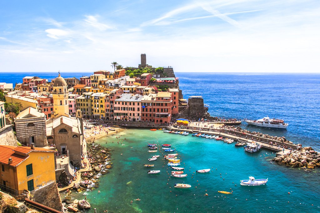 cinque terre in july