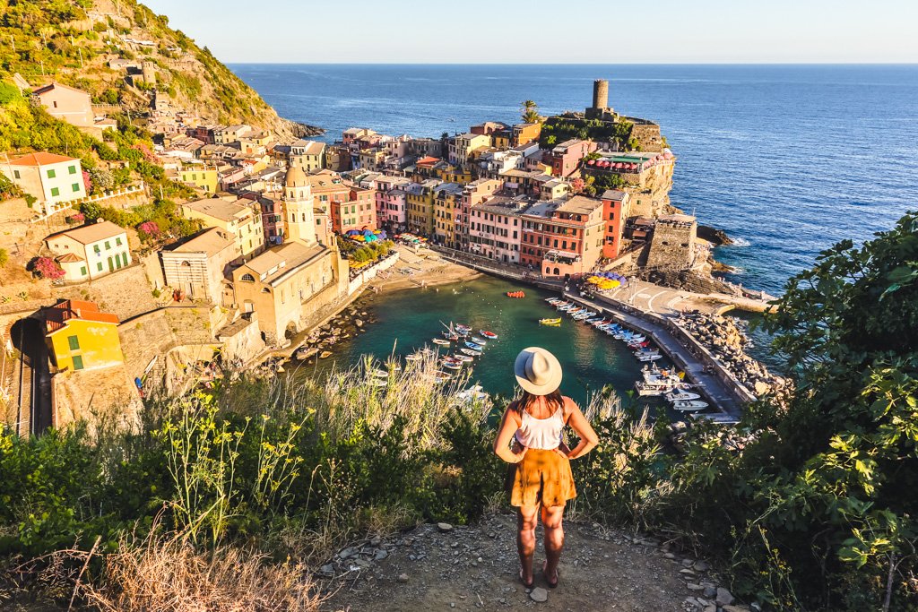 cinque terre in august