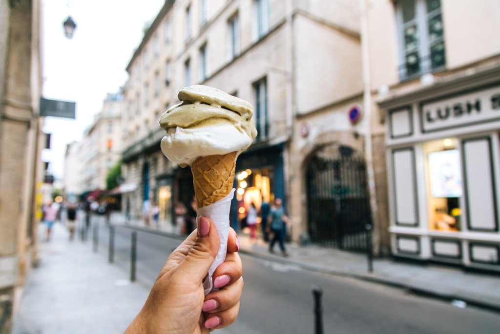 gelato in paris