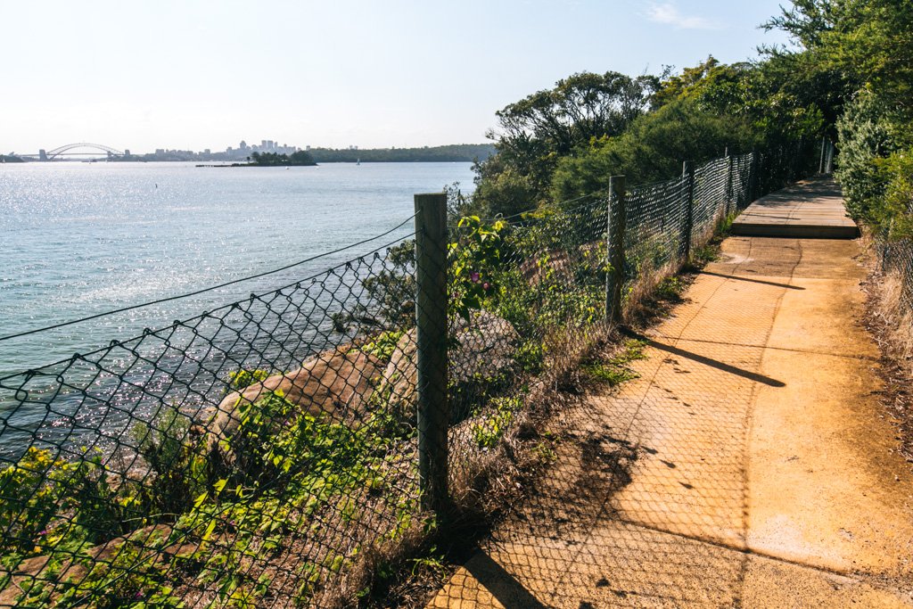 hermitage foreshore walk sydney