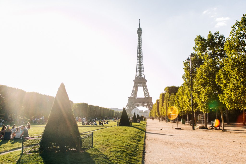 eiffel tower park