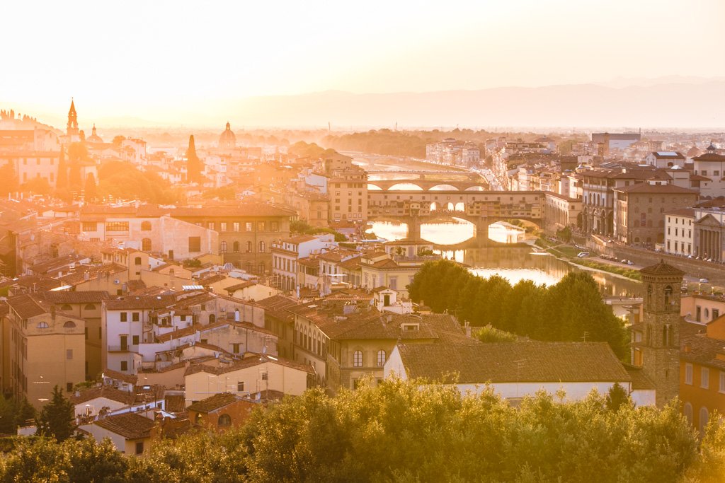 florence sunset