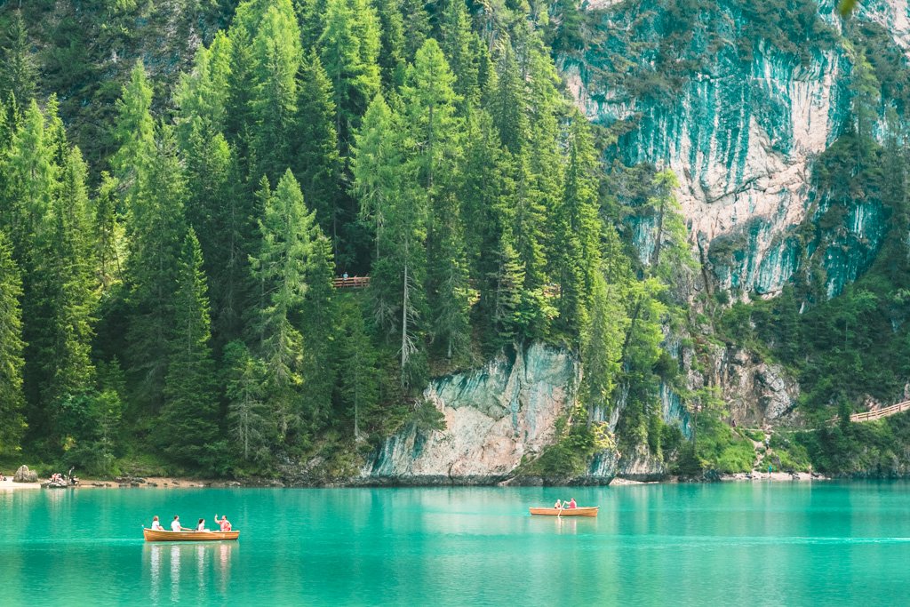 dolomites lake