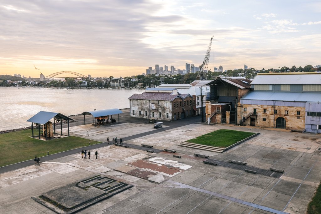 cockatoo island sunrise