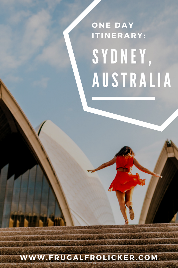 Sydney one day itinerary