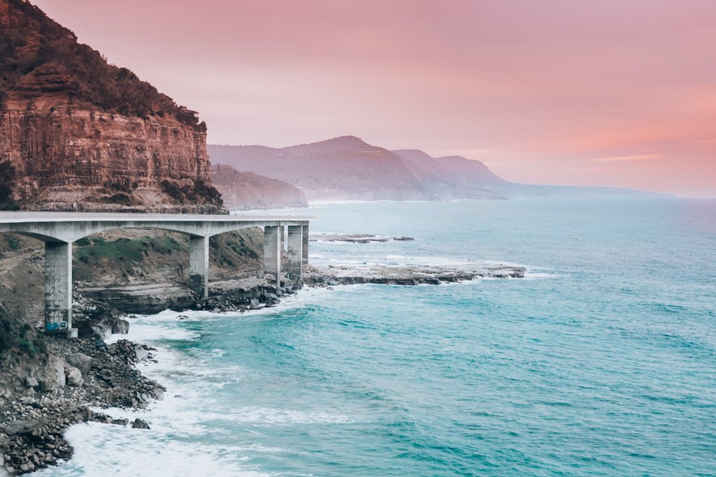 sea cliff bridge wollongong