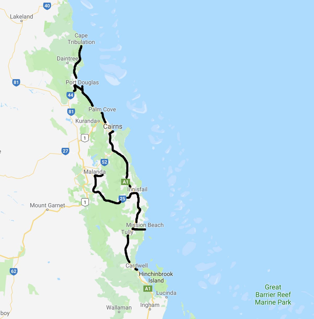 far north queensland road trip