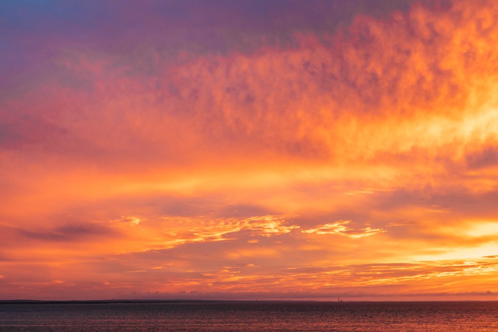 cape cod sunset