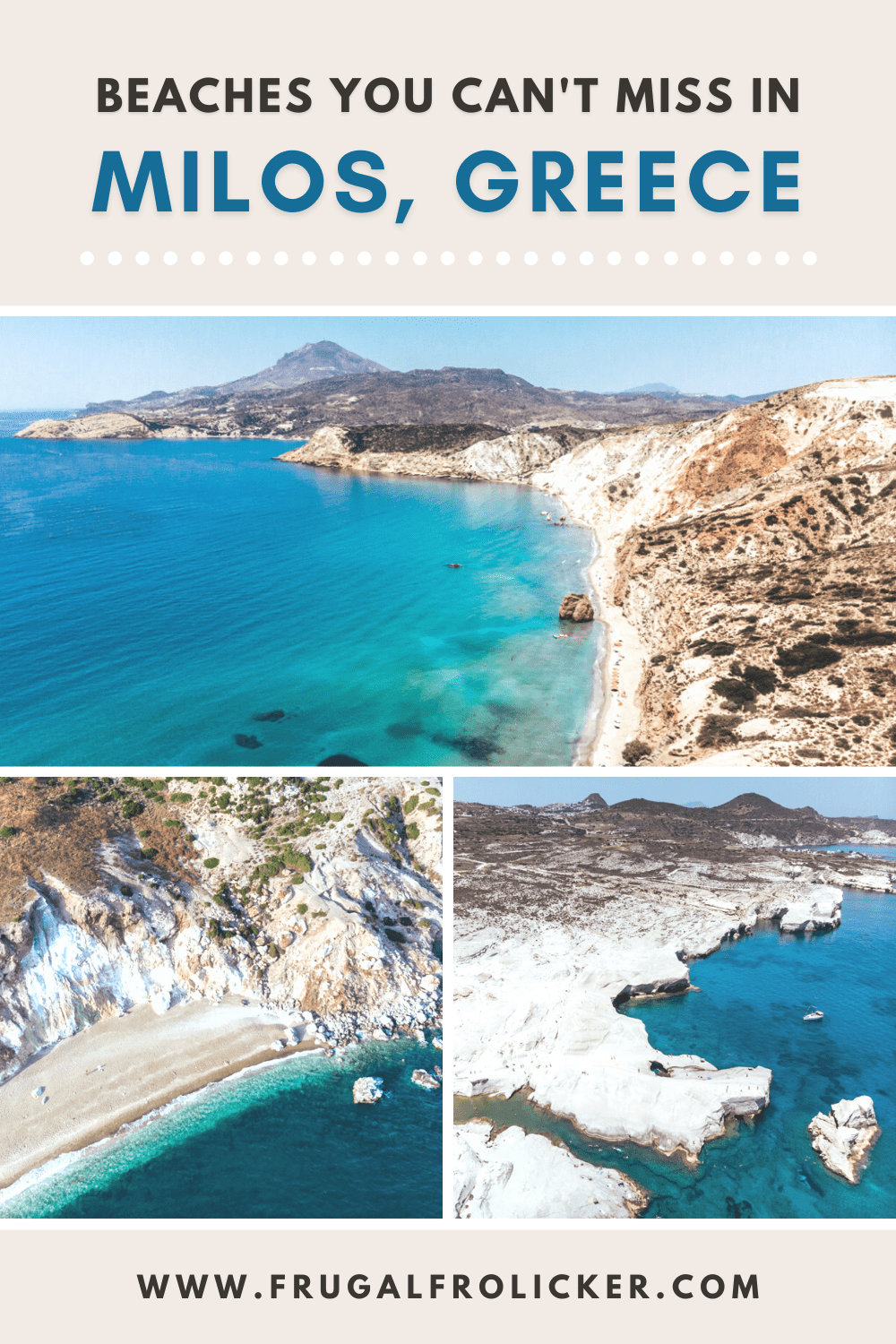 A Guide to the best villages and beaches in Milos, Greece