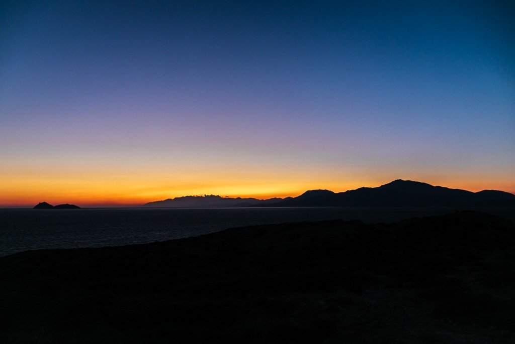 crete sunset