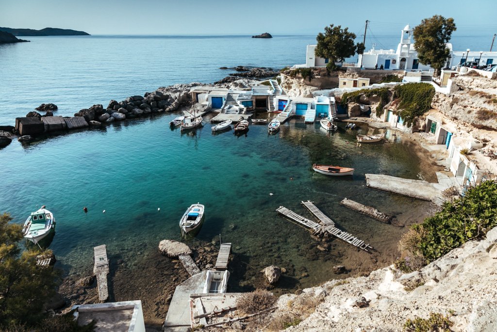 beaches in milos