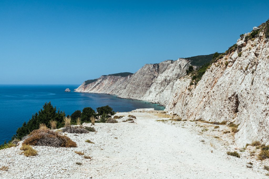 platia ammos beach kefalona greece