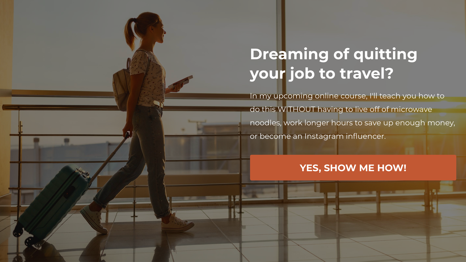 quit your job to travel