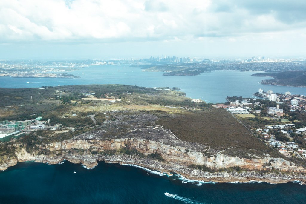 sydney harbour flight