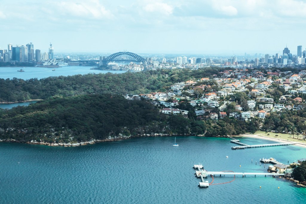 sydney harbour scenic flight