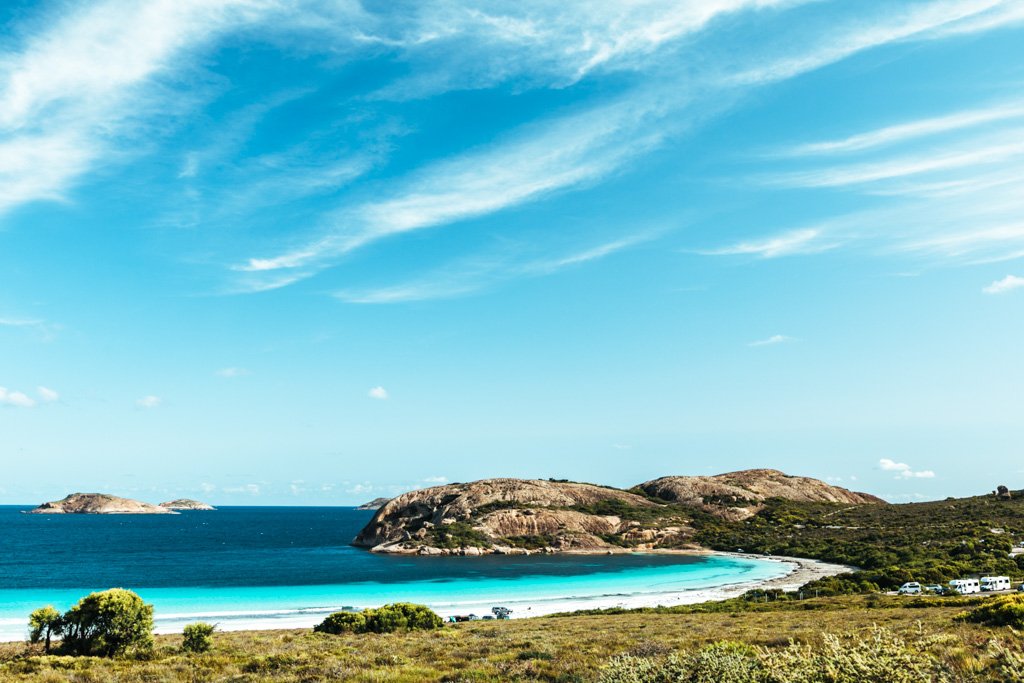 lucky bay camping