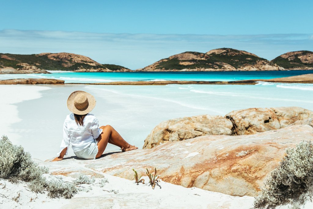 lucky bay esperance beach