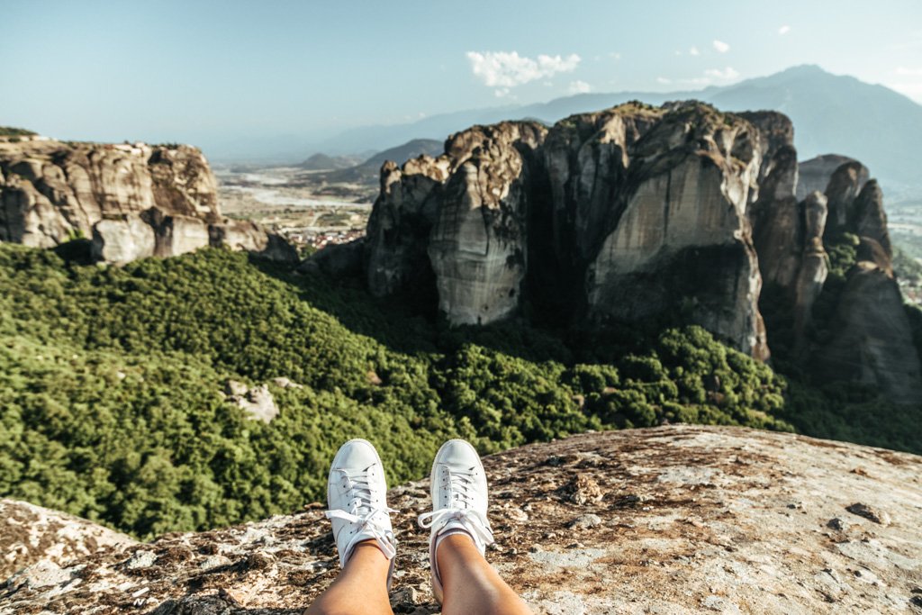 Meteora hiking