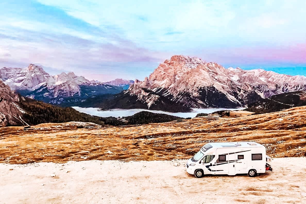 travel europe in a motorhome