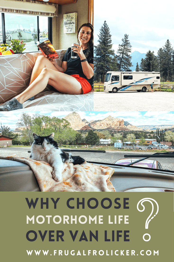 Why choose full time RV living over van life?