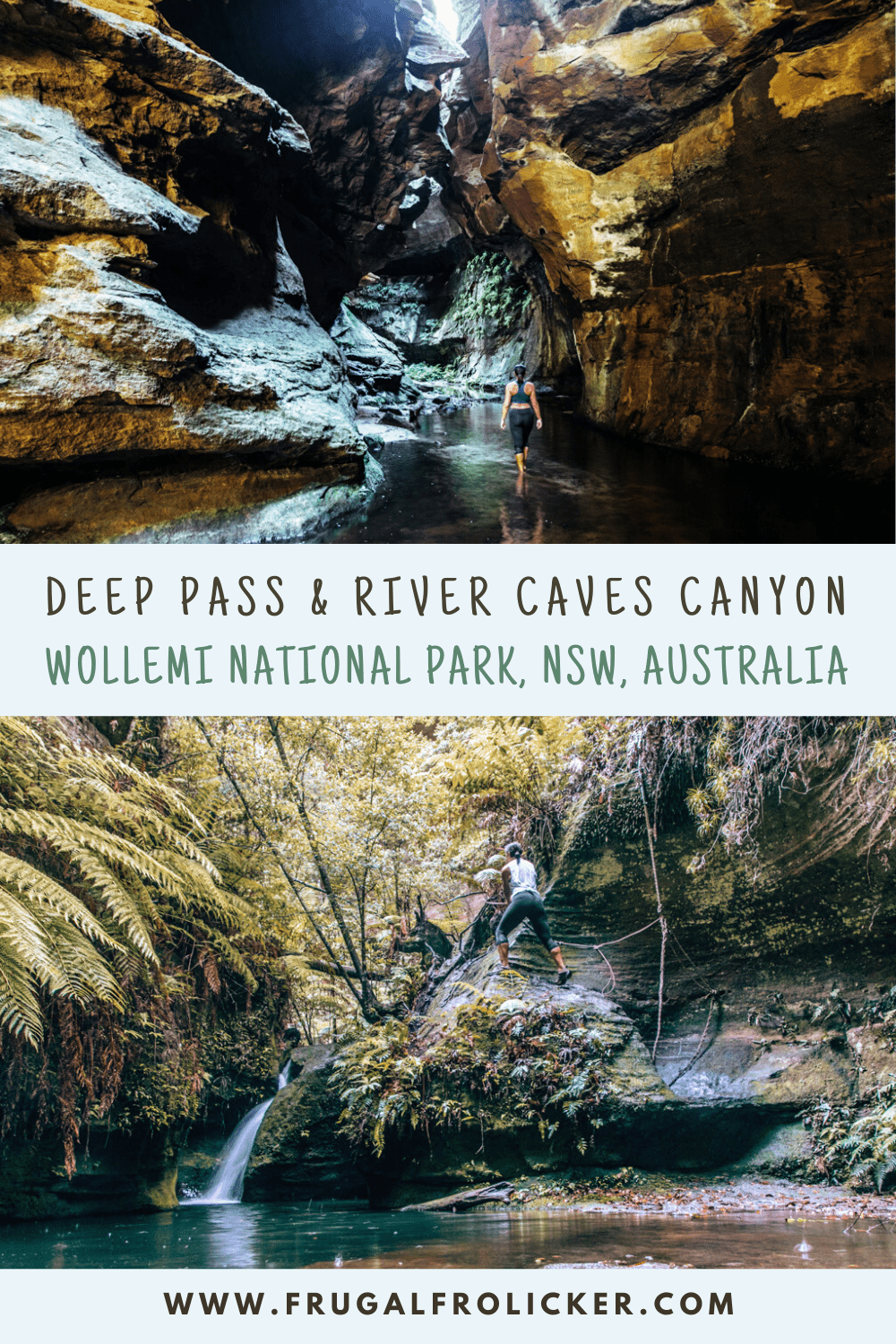 Deep Pass & River Caves Canyon - Wollemi National Park, NSW