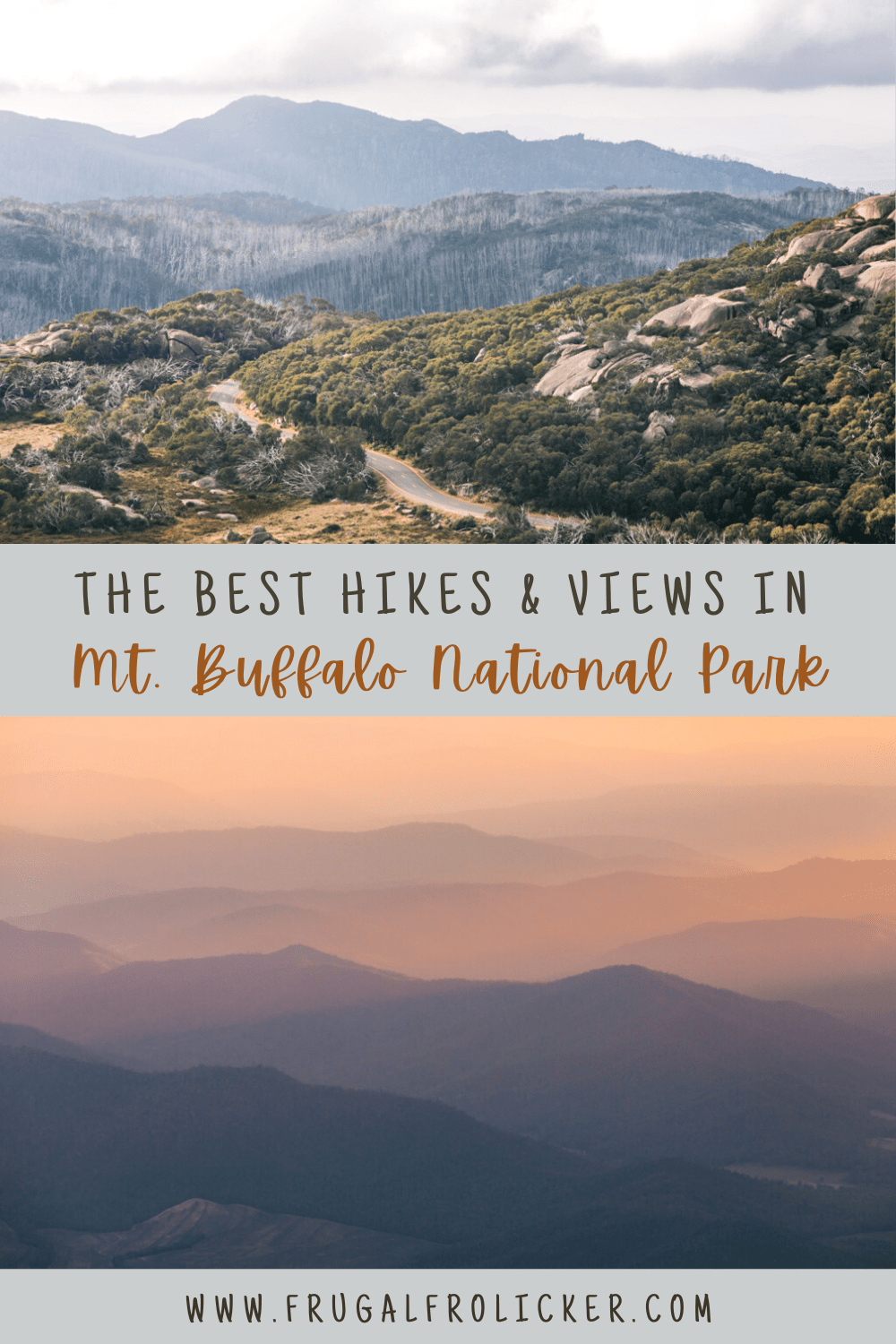 Mt Buffalo National Park hikes and views