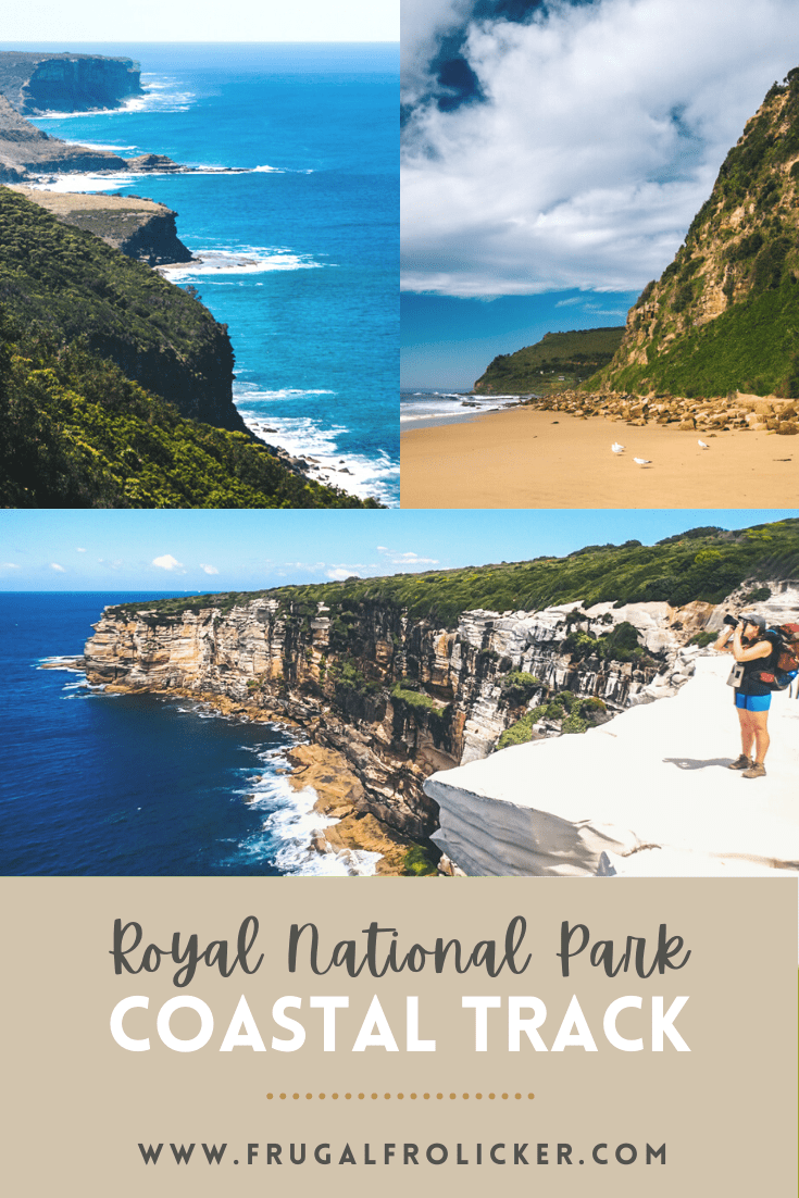Royal National Park Coastal Walk near Sydney, Australia