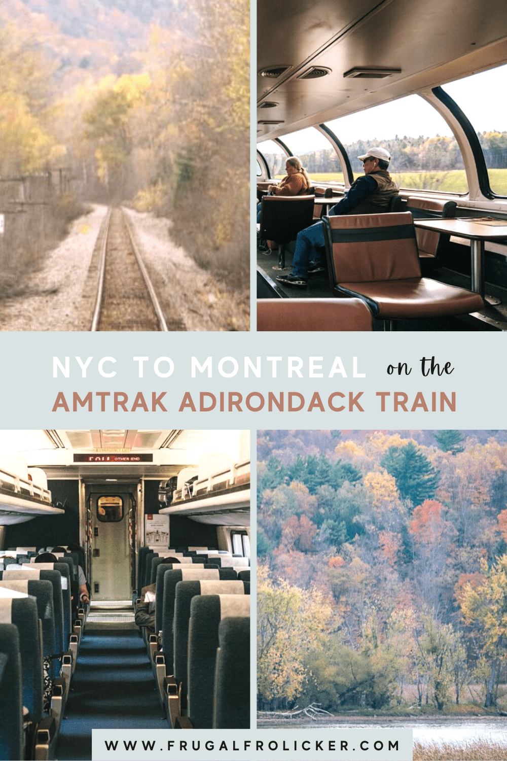 All About The Amtrak Adirondack Train To Montreal Frugal Frolicker