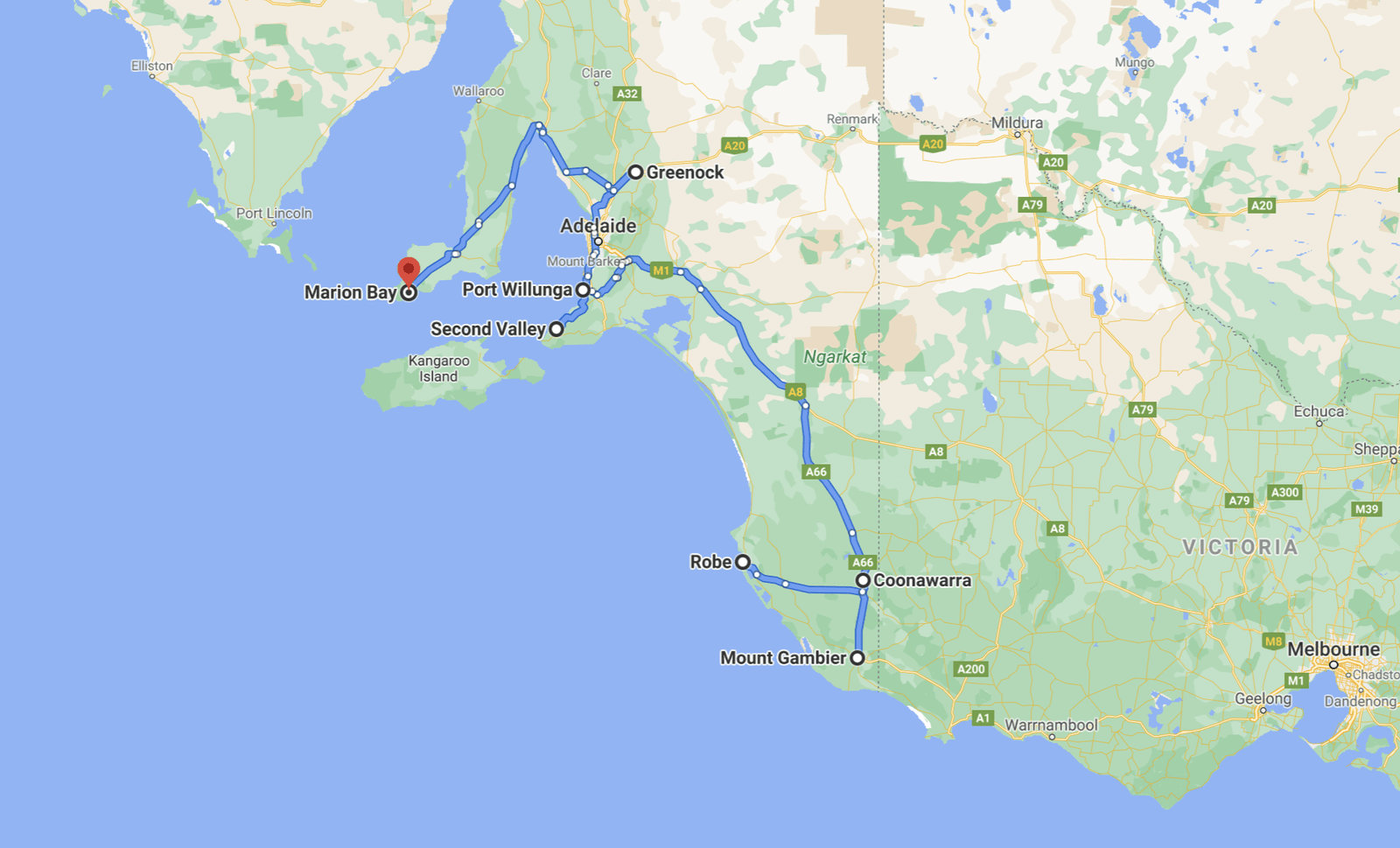 caravan road trip australia