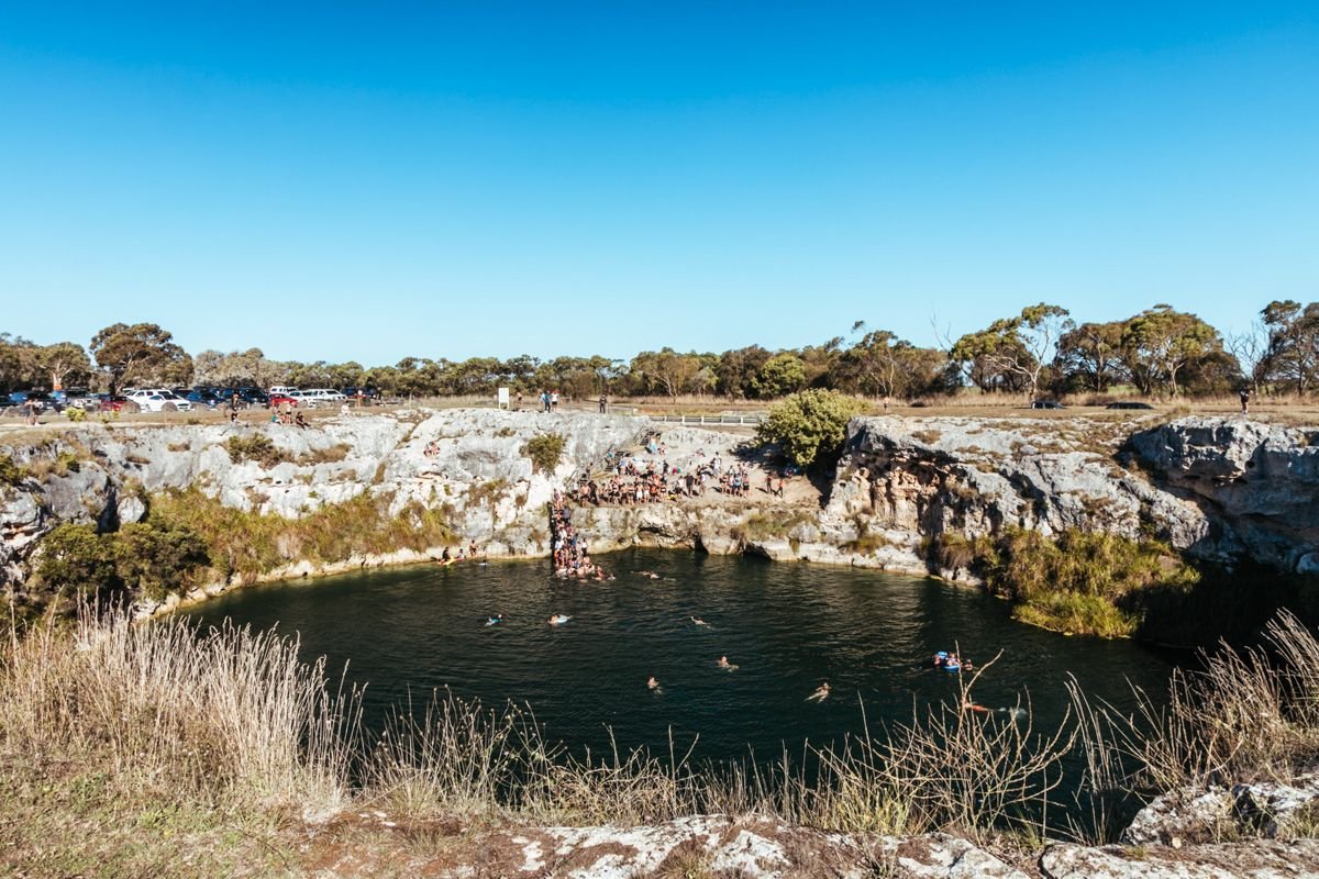 little blue lake mount gambier