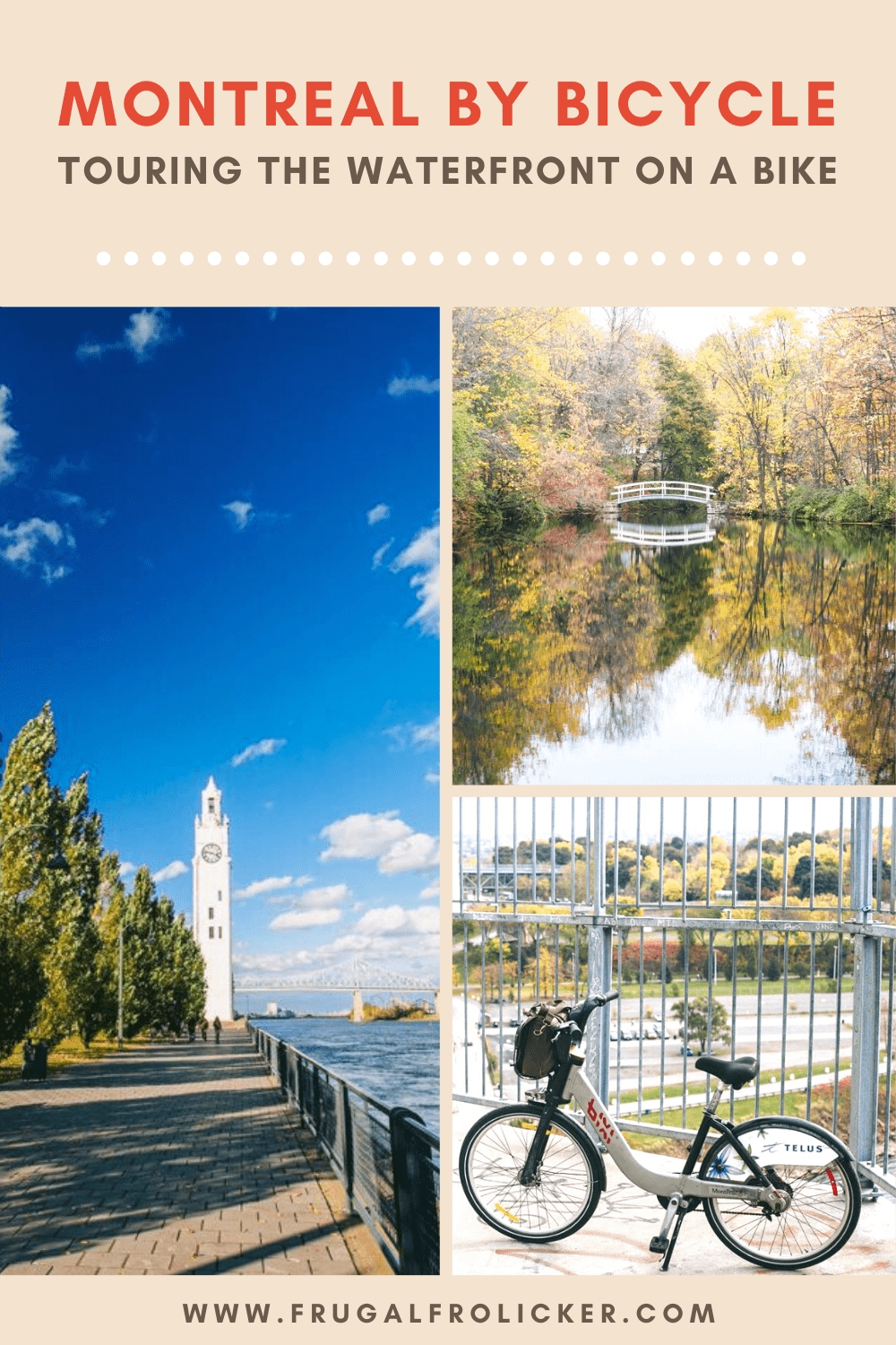 Biking the Montreal Waterfront